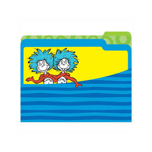 DR SEUSS CLASSIC FILE FOLDERS SET OF 4 VARIETY