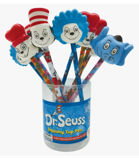 DR SEUSS SQUISHY TOP PEN