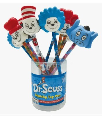 DR SEUSS SQUISHY TOP PEN