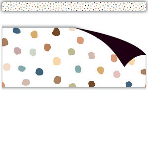 EVERYONE IS WELCOME PAINTED DOT MAGNETIC BORDER