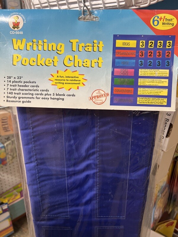@ WRITING TRAIT POCKET CHART