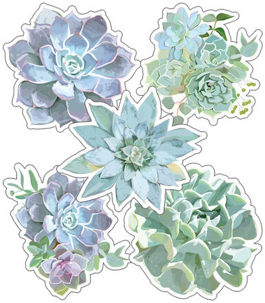 SIMPLY STYLISH SUCCULENT CUTOUT