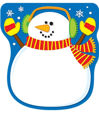 SNOWMAN NOTEPAD