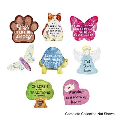 ASSORTED PRINTED BLOCK TALKS ASSORTED SHAPES