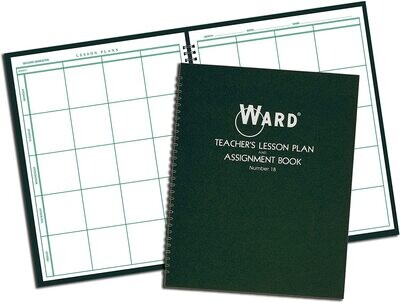 WARD LESSON PLAN/ASSIGNMENT BOOK 18