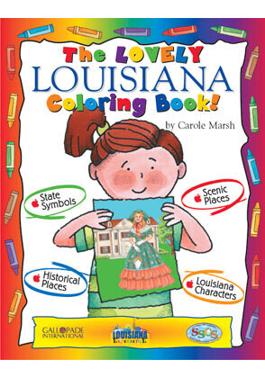 LOUISIANA COLORING BOOK