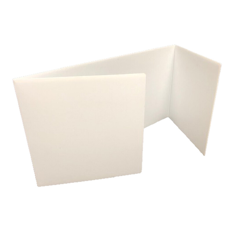 WHITE PREMIUM STUDY CARREL  12 PACK