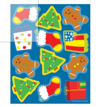 Holiday Shape Stickers