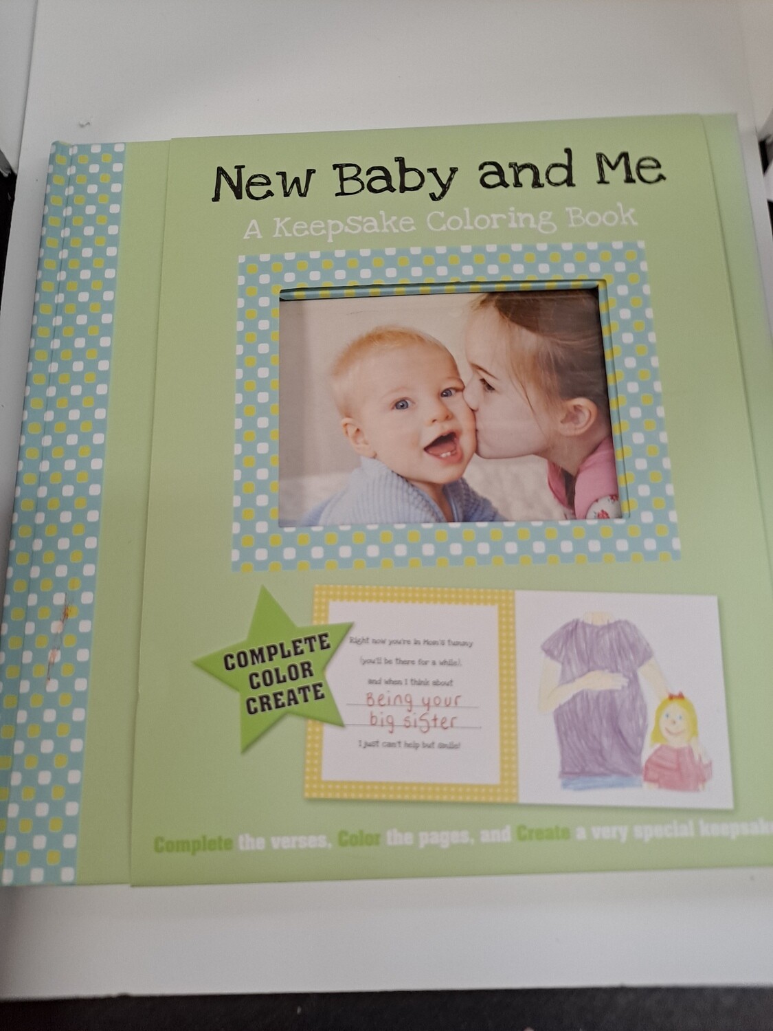 NEW BABY AND ME COLOR KEEPSAKE