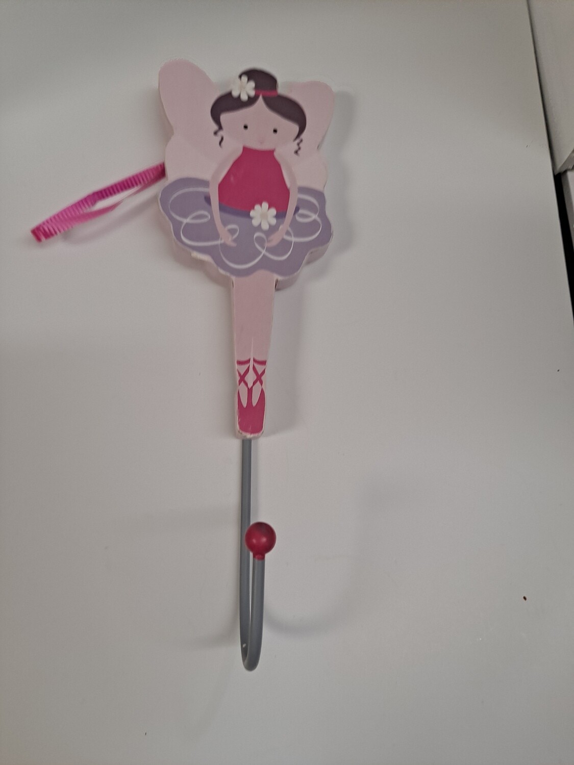 PINK GIRL ASSORTED WALL HOOKS