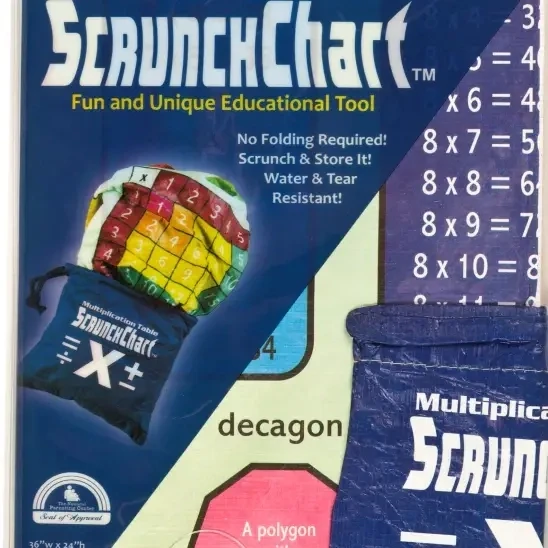 MULTIPLICATION SCRUNCH CHART
