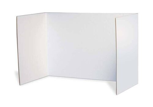PRIVACY BOARDS 4PK WHITE