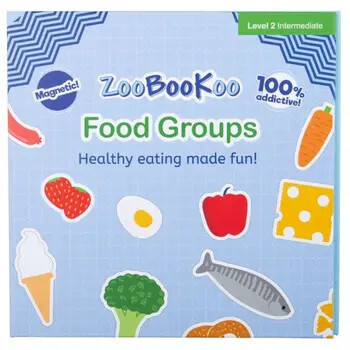 FOOD GROUPS MAGNET BOOK