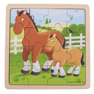 HORSE &amp; FOAL PUZZLE