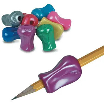 GLITTER PENCIL GRIP (SET OF 6)