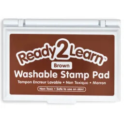 BROWN WASHABLE STAMP PAD READY2LEARN