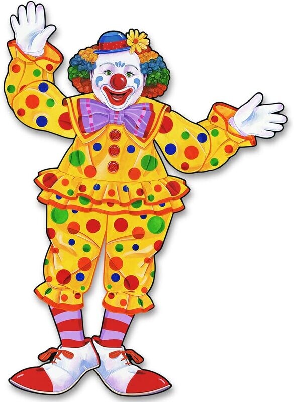 Jointed Circus Clown