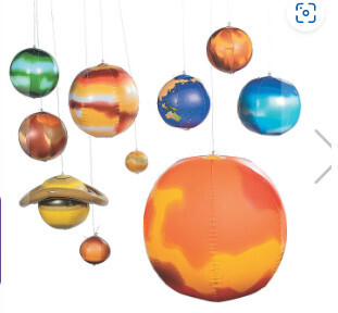 INFLATABLE SOLAR SYSTEM 10PCS