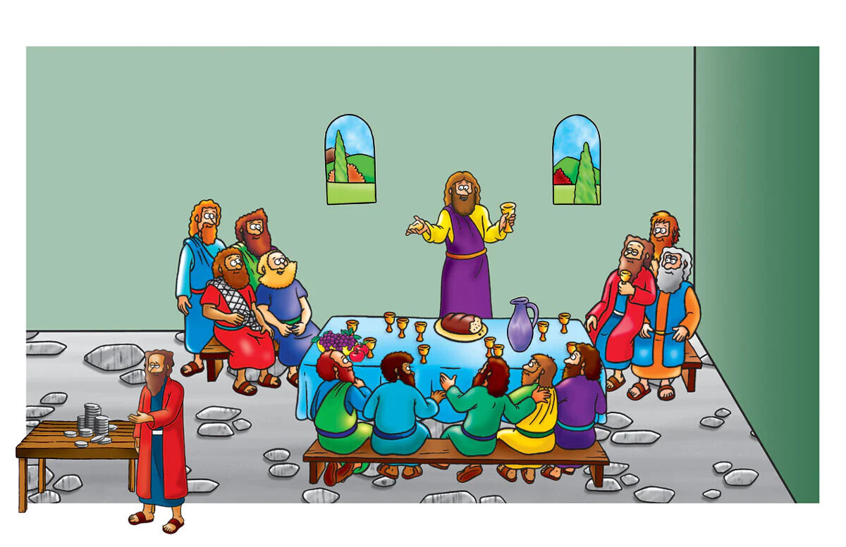 LAST SUPPER THE BEGINNERS BIBLE FELT