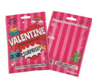 VALENTINE STATIONERY SURPRISE