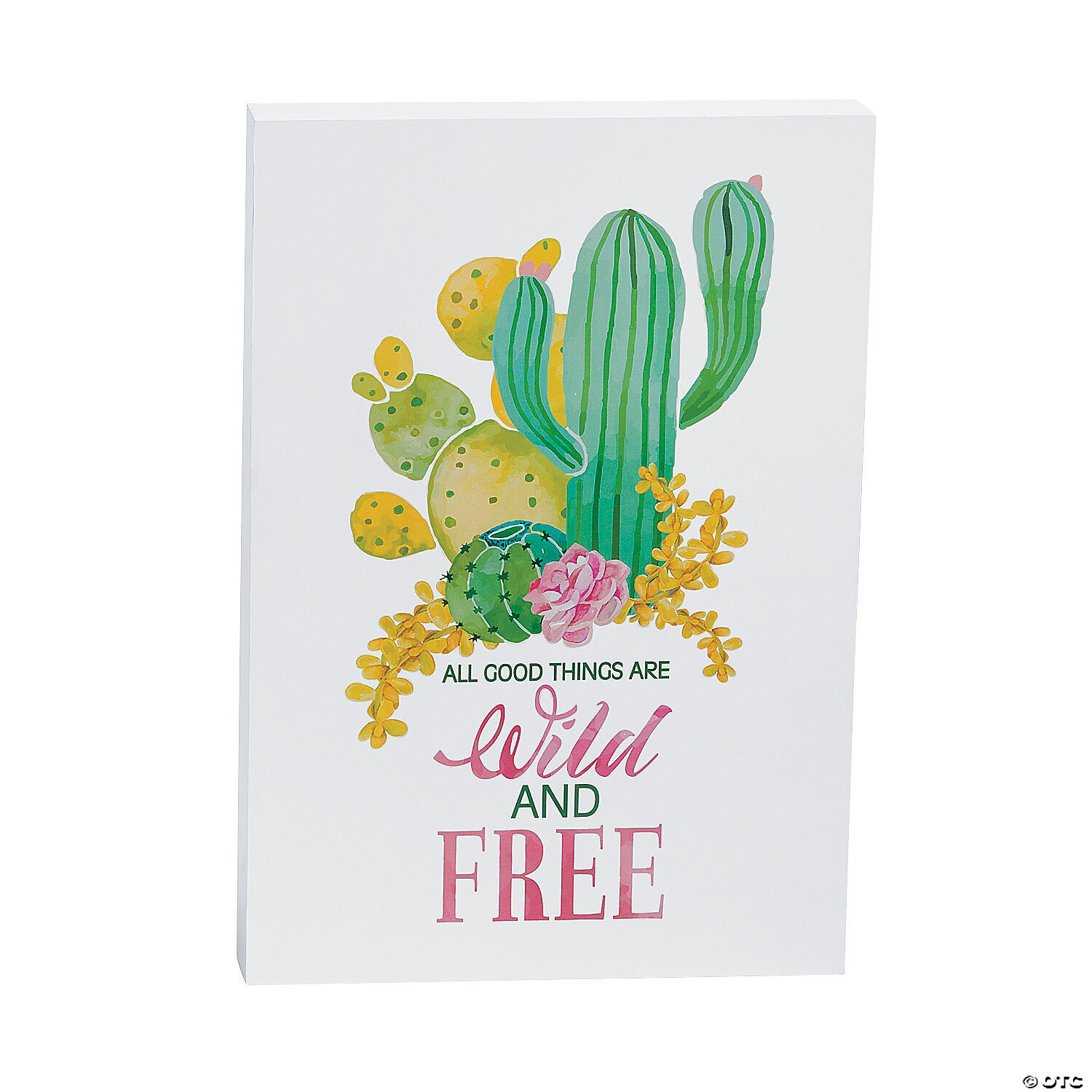 CACTUS WOODEN SIGN