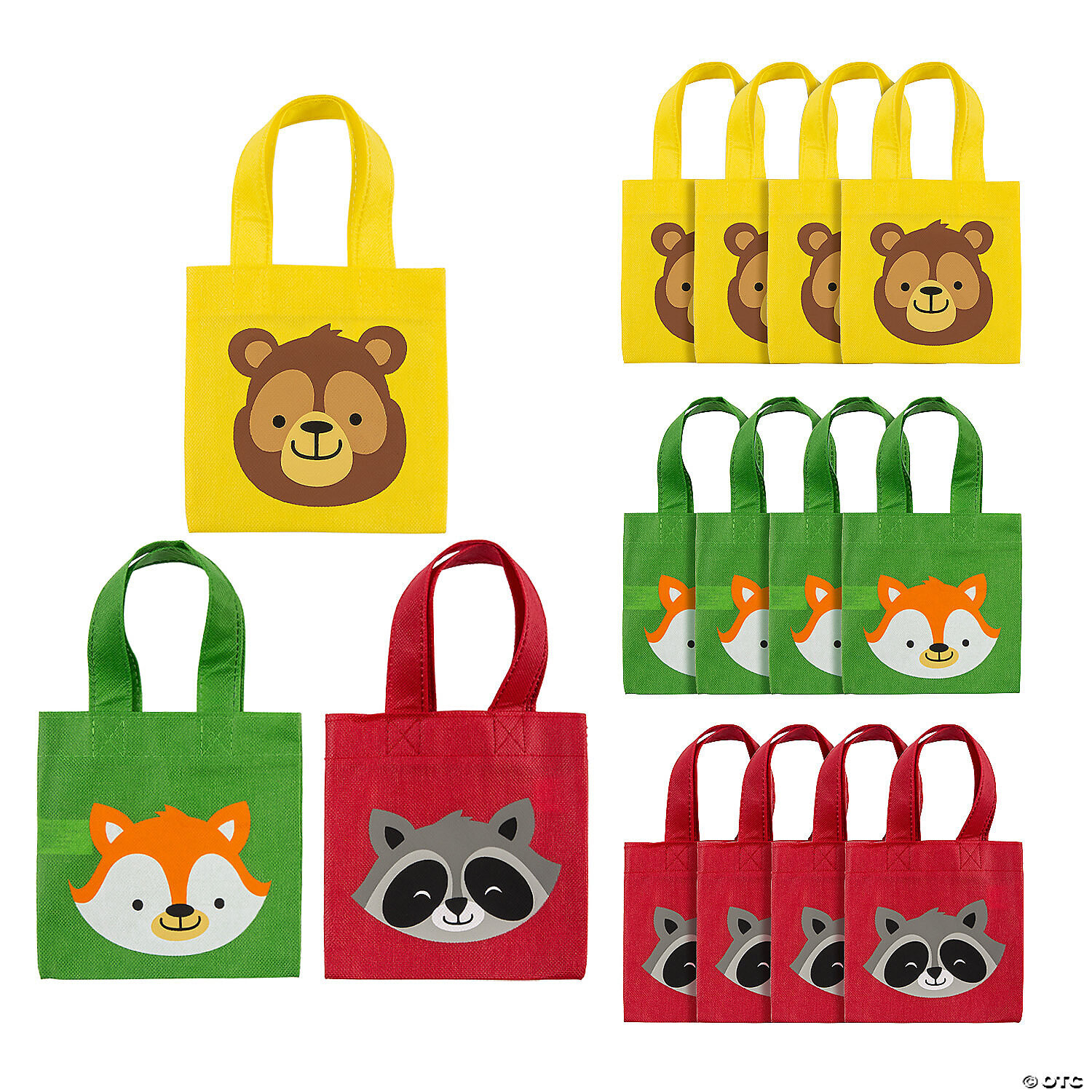 WOODLAND PARTY  MINI TOTE BAGS