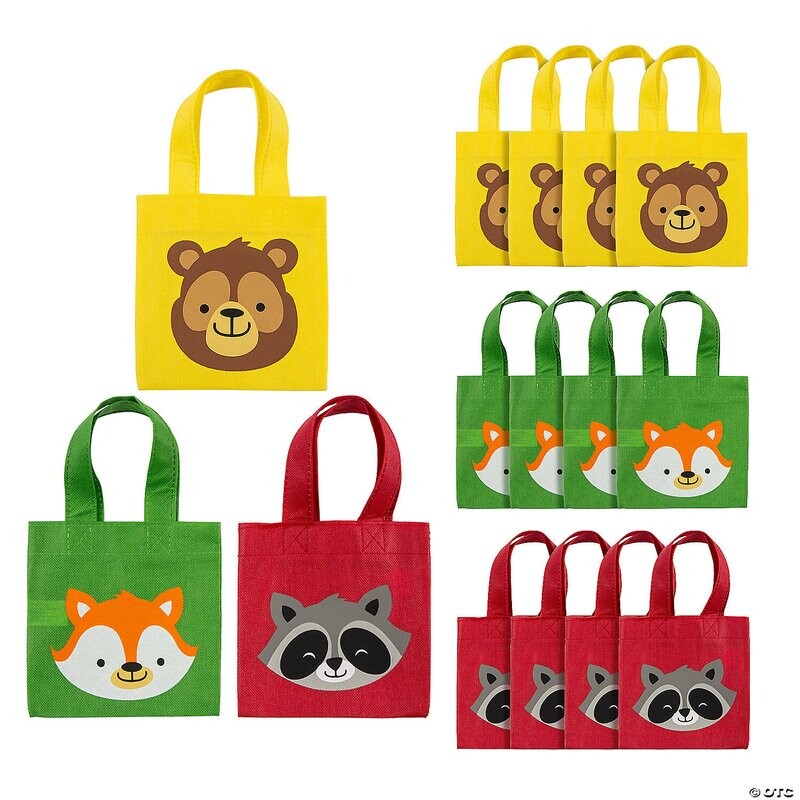 WOODLAND PARTY  MINI TOTE BAGS