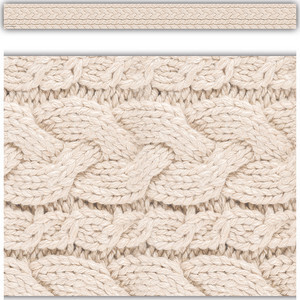 @ CABLE KNIT SWEATER STRAIGHT BORDER