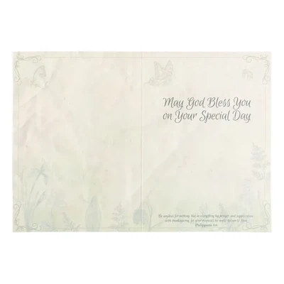 FLORAL HAPPY BIRTHDAY CARD PHIL 4:6