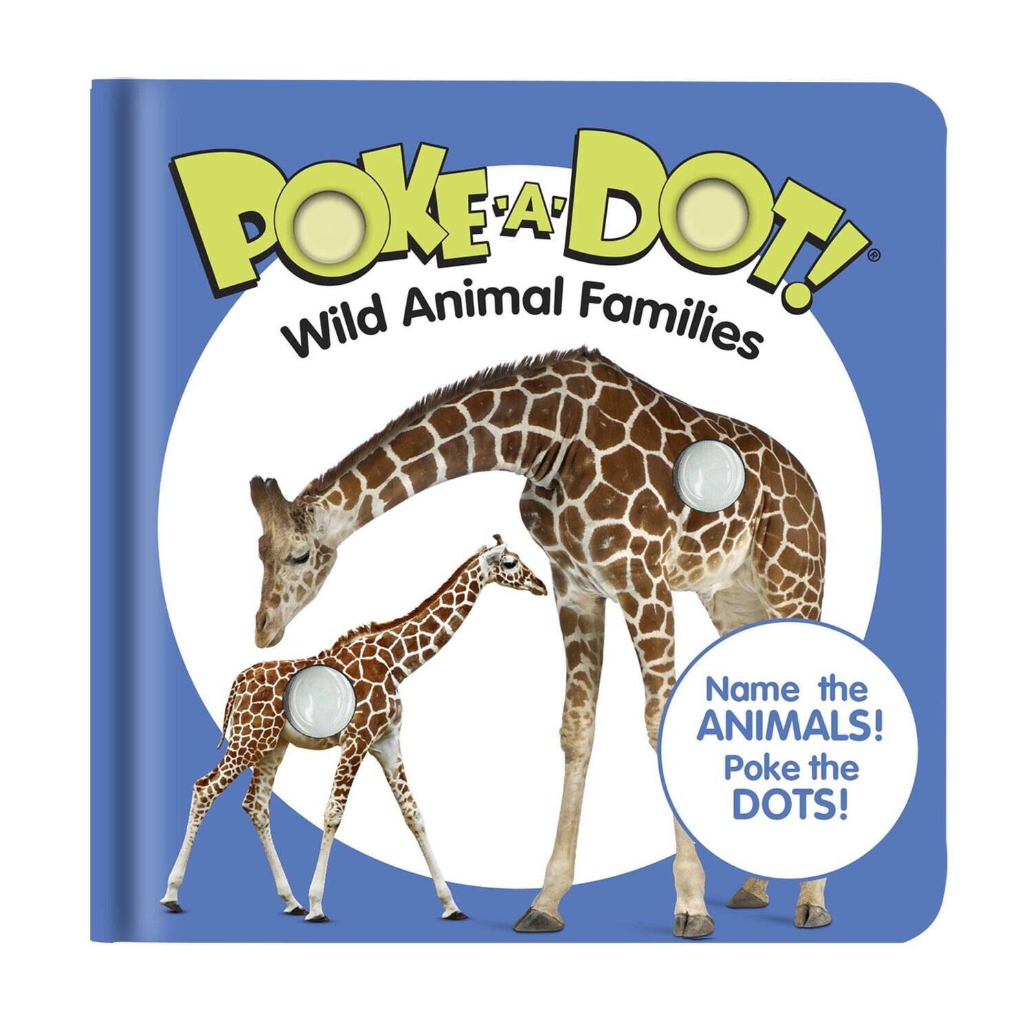 WILD ANIMALS POKE A DOT BOOK