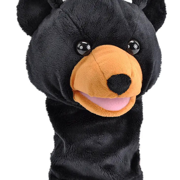 WILD CALLS-PUPPET BLACK BEAR