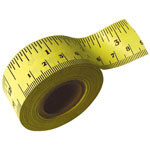 YELLOW RULER TAPE - YIELDS 40 RULERS