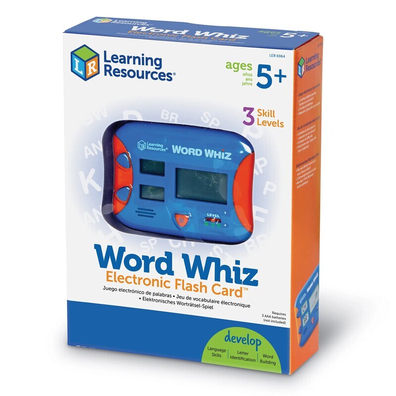 WORD WHIZ ELECTRONIC FLASH CARD