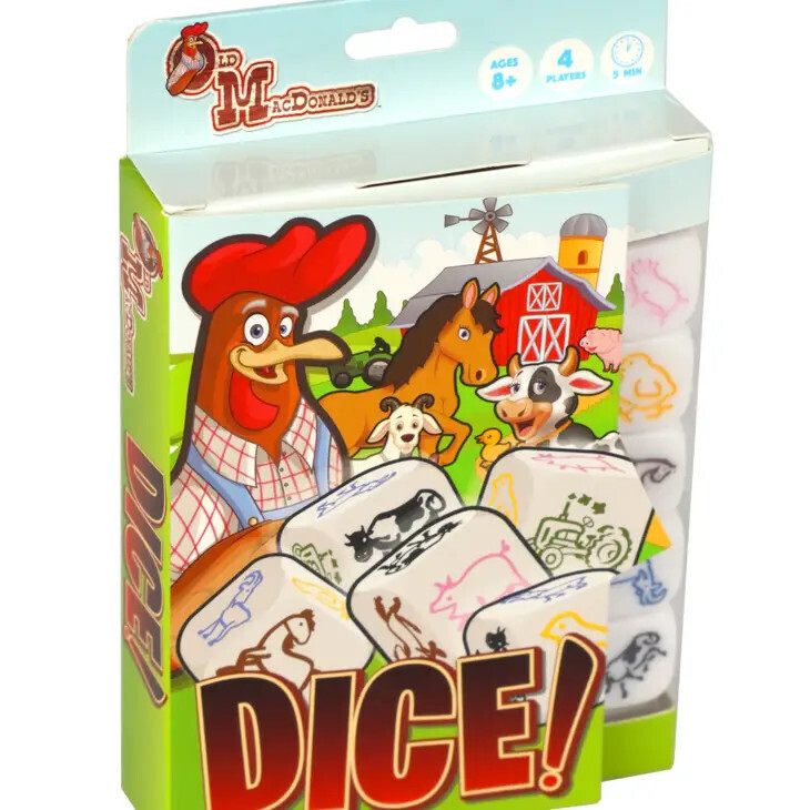OLD MACDONALD'S FARM DICE SET