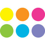 @ SPOT ON BRIGHT CIRCLES FLOOR MARKERS 7"