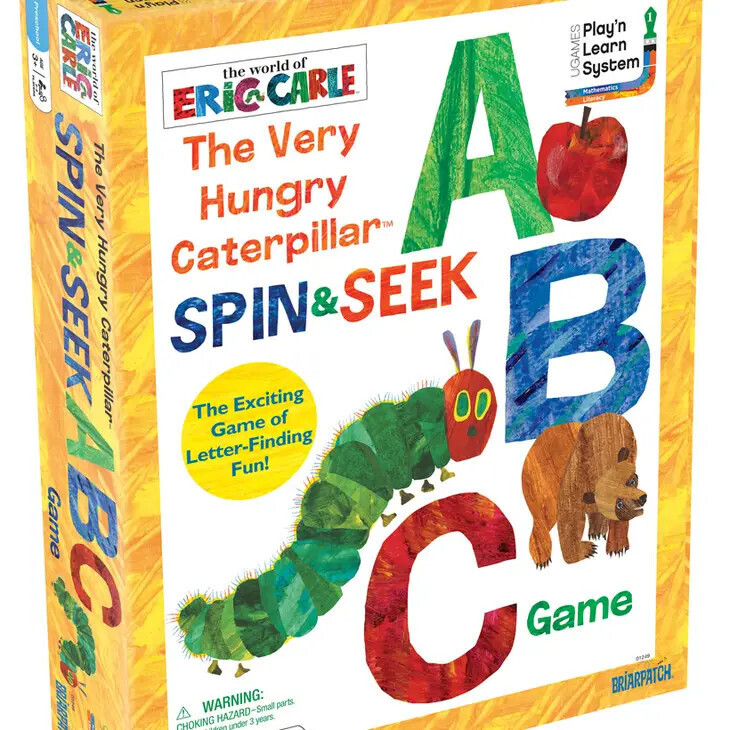 THE VERY HUNGRY CATERPILLAR SPIN AND SEEK GAME
