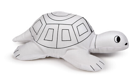 6&quot; COLOR TURTLE WITH MARKERS