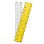 6 INCH CLEAR RULER