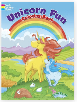 UNICORN FUN COLORING BOOK