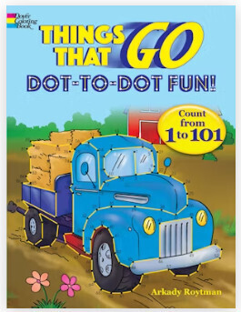 THINGS THAT GO DOT TO DOT FUN BOOK