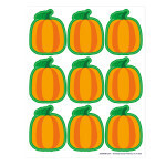 FALL PUMPKIN GIANT STICKERS