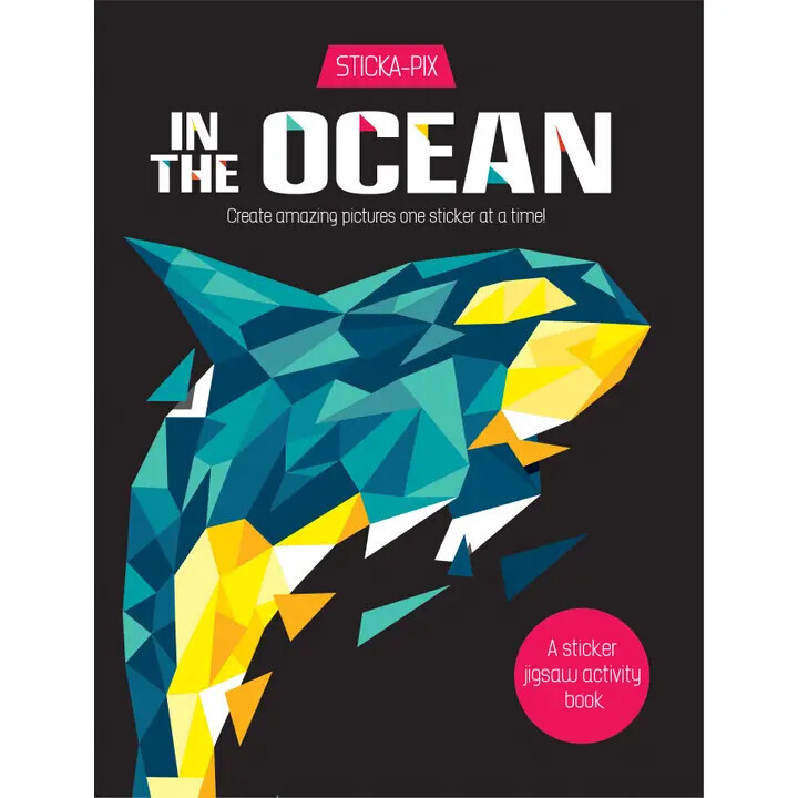 IN THE OCEAN STICKA PIX BOOK