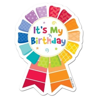 PAINTED PALETTE HAPPY BIRTHDAY BADGE