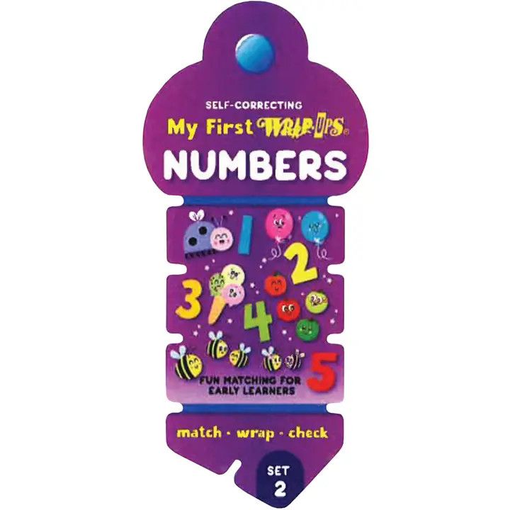 NUMBERS MY FIRST WRAP UPS