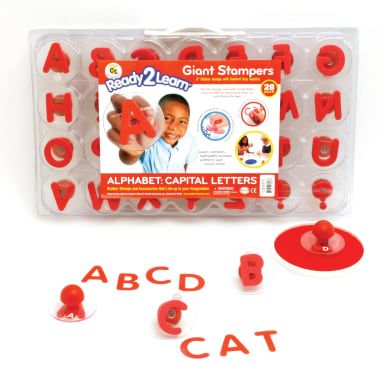 GIANT STAMP UPPER CASE ALPHABET