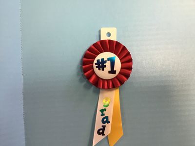 #1 GRAD ROSETTE