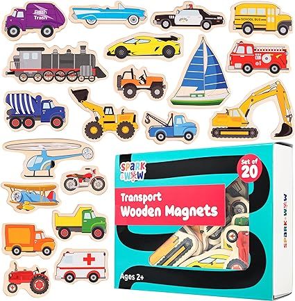 WOODEN MAGNETS- TRANSPORTATION