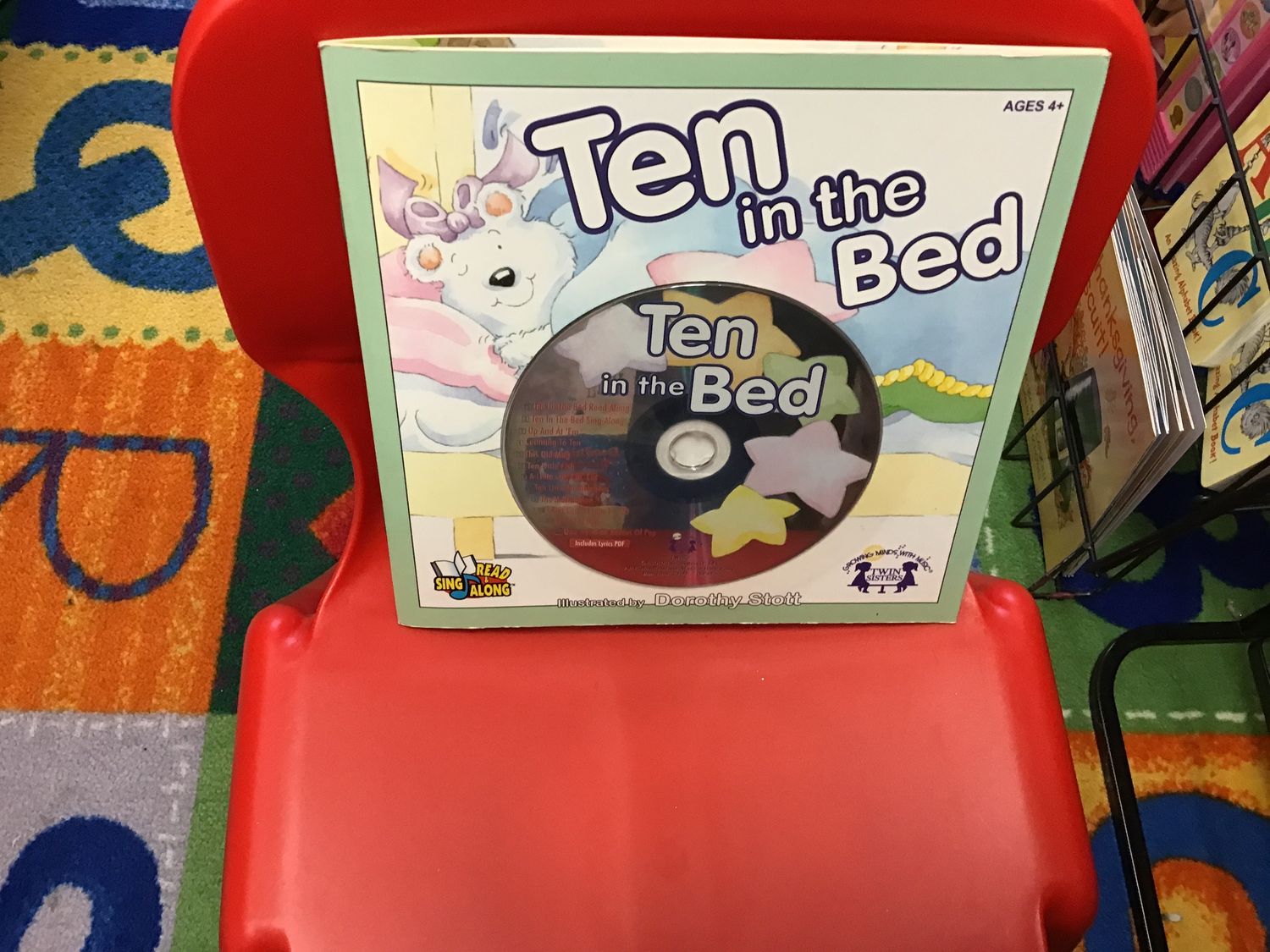 TEN IN THE BED CD AND BOOK