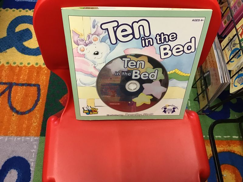 TEN IN THE BED CD AND BOOK