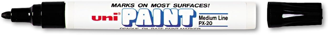 OIL BASED BLACK MEDIUM LINE UNI PAINT MARKER